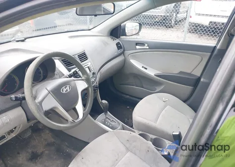 2012 Hyundai Accent Gls from USA, damaged, VIN KMHCT4AE3CU046923